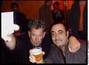 * BENOÎT DELEPINE ('Avida') et BERNI GOLDBLAT ('Mokili') lors de la clôture du Festival à L'Aéronef de Lille - 1er Juillet 2007 - Festival International du Film Indépendant #3 *