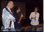 * CARLOS CHAINE (Interprète), GHASSAN SALHAB (Réalisateur) et DOMINIQUE OLIER lors du débat suite à la projection du film 'Le Dernier Homme' à L'Auditorium du Palais des Beaux Arts de Lille - Juin 2007 - Festival International du Film Indépendant #3 * 