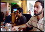 * NIGOL BEZJIAN, MICHEL KAMMOUN et ELIE MITRI au Restaurant FLANDRES LIBAN à Lille - Juin 2007 - Festival International du Film Indépendant #3 * 