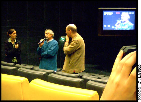 * NIGOL BEZJIAN et FREDERIC COUSIN - Auditorium du Palais des Beaux Arts de Lille - Juin 2007 -  Festival International du Film Indépendant #3 * 