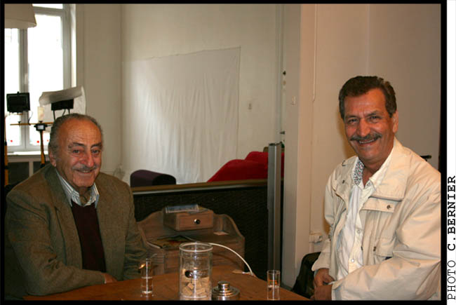 * GEORGES MICHEL NASSER et JEAN CHAMOUN chez Tof - Juin 2007 - Festival International du Film Indépendant #3 * 